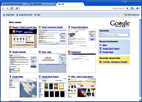 google chrome browser better than internet explorer browser