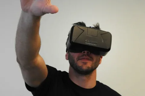 Virtual reality headsets are a part of the wearable technology movement.