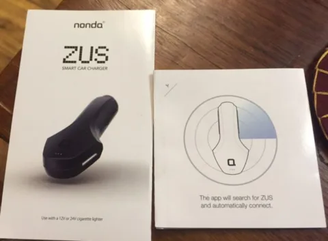 nonda zus car charger pamphlets